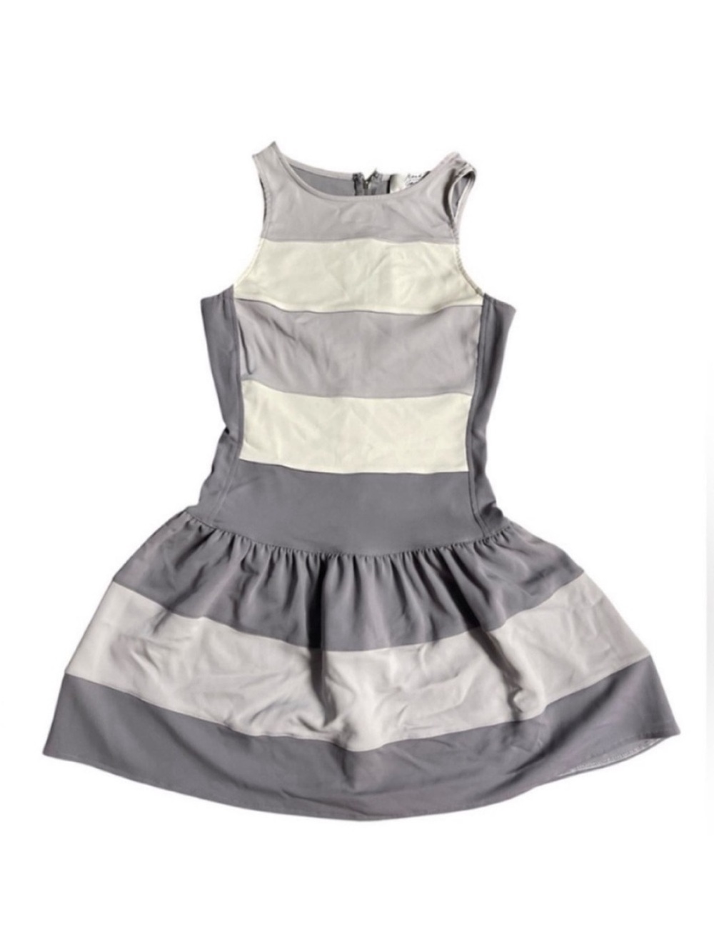 Badgley Mischka Marc &
James Mini
Dress in Gray and Cream Size
XS